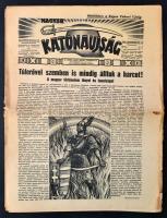 1944 a Magyar katonaújság 7. évf. 44. száma (okt. 28.), számos érdekes írással