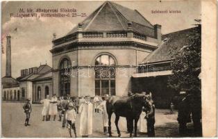 Budapest VII. Állatorvosi főiskola, Sebészeti klinika lóval; Rottenbiller utca 23-25.