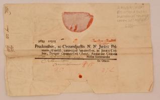 1795 Helytartótanácsi leirat Habsburg-Lotaringiai Sándor Lipót(1772-1795) főherceg, nádor(1790-1795)...