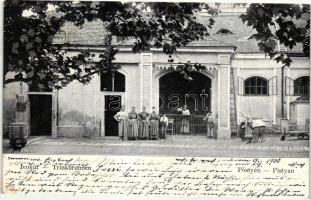 Pöstyén, Piestany; Ivókút / drinking well