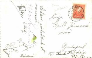 1939 Nagymaros, Látkép, vasútállomás, photo (EB)