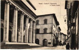 Terni, Corso V. Emanuele, Teatro Verdi