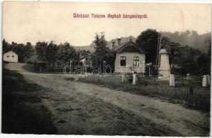 Tataros, Brusturi; Aszfalt bányatelep / asphalt mine (EB)