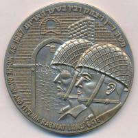 Izrael ~1987. "Az 1967-es arab-izraeli háború 20 éves évfordulójára - Dayan és Rabin" ezüs...