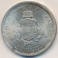 1936. 2P Ag "Liszt Ferenc" T:1- kis oxidáció
Adamo P7.3