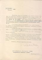 1946 Keresztúry Dezső miniszer, író aláírása levélen