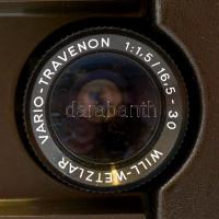 Bauer T23 kisfilmvetítő (8 mm), működik, jó állapotban, 29×18 cm