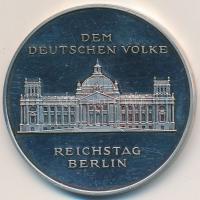 Németország DN "Bundestag Bonn / Reichstag Berlin" jelzett Ag emlékérem (14,92g/1000/32mm)...