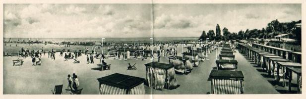 Siófok Strand Panoramakarte 2 Teil