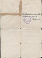 1945 Nagy Imre (1896-1958) belügyminiszter rendőrhadnagyi kinevezése Lángh Róbert (1920-?) részére, ...