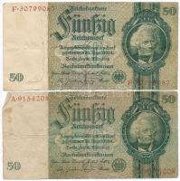 Német 3. Birodalom 1933. 50M (5x) T:III,III-
German Third Reich 1933. 50 Mark (5x) C:F,VG