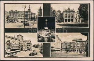 1949 a Bányászválogatott  tagjainak (Buzánszky, Hargitai, Bujáki, stb.) aláírásai Ostravából küldött...