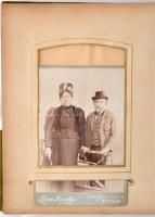 cca 1900 Fotó gyűjtemény, 27 db. (25 keményhátú fotó, 2 fotó), köztük 6 db. Mai Manó, 1 db. Székely ...