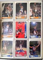 NBA kosaraskártyák, kb. 360 db., lefűzhető mappában