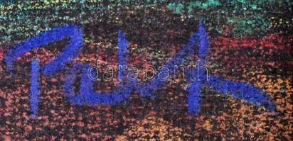 Pásztor György (1914-):  Házikó. Pasztell, papír, jelzett, 31x22 cm