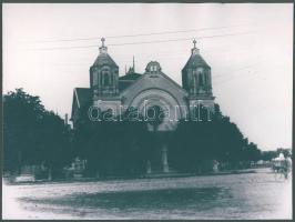 Gyulai zsinagóga fotó 22x16 cm