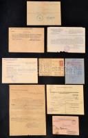 cca 1928-1957 Vegyes rendőrségi iratok:  belügyminiszteri véglegesítő határozat Biszku Béla (1921-20...