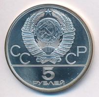 Szovjetunió 1980. 5R Ag "Moszkvai Olimpia 1980 - Gorodki" T:BU
Soviet Union 1980. 5 Ruble...