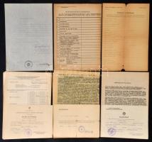 cca 1910-2010 Vegyes katonai iratok: igazolás, ajánlati lap, dicsérő határozat, stb., összesen kb. 2...