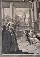 cca 1800 A magyar nép allegorikus jellemzése;
III. Károly (1685-1740) magyar király trónoló alakja ...