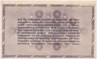 1946. 100.000AP "5600"-as rendeletszámmal T:I-,II