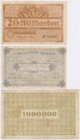 Németország / Weimari Köztársaság 1919-1923. 7db klf szükségpénz, közte Aachen, Bréma, Kulmbach T:II...