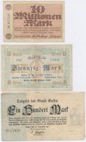 Németország / Weimari Köztársaság 1919-1923. 7db klf szükségpénz, közte Aachen, Bréma, Kulmbach T:II...