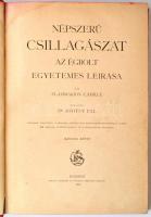 Flammarion, Camile: Népszerű csillagászattan és az égboltozat egyetemes leírása I-II. kötet. Fordíto...