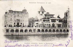 Paris Weltausstellung Austria`s Pavilon Foto AK