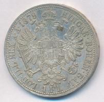 Ausztria 1879. 1Fl Ag "Ferenc József" T:2 
Austria 1879. 1 Florin Ag "Franz Joseph&q...