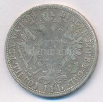 Ausztria 1889. 1Fl Ag "Ferenc József" T:2-
Austria 1889. 1 Florin Ag "Franz Joseph&q...