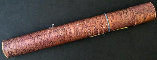 1924 A keszthelyi Magyar Királyi Gazdasági Akadémia oklevele, okmánybélyeggel, szárazpecséttel, Szta...