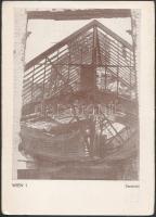 12 db RÉGI külföldi városképes lap, több olasz, vegyes sminőség / 12 old European town-view postcard...