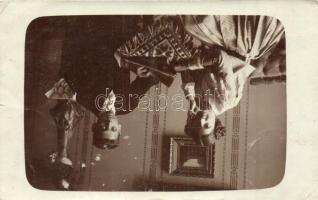 3 db RÉGI fotólap hölgyekről és urakról / 3 old photo postcards about ladies and gentlemans