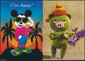 11 db MODERN rajzfilm figurás képeslap / 11 modern cartoon postcards
