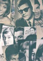 17 db színészfotó (9 magyar 8 külföldi)