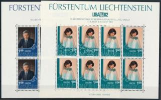 Stamp Exhibition LIBA mini sheet set, Bélyegkiállítás LIBA kisív sor