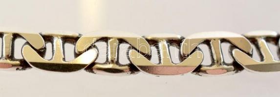 Ezüst(Ag) nyaklánc, jelzett, h: 55,5 cm, nettó: 27,9 g