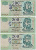 2001-2005. 200Ft "FB" (6x) T:III