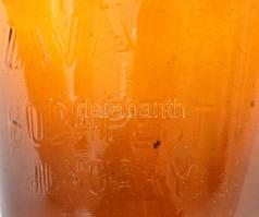 Zwack  üvegpalack, hibátlan, kb 0,6 l,  m: 23 cm