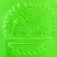 Kristályvíz régi üvegpalack,  jó állapotban, kb 2 l, m:33 cm