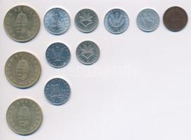 Vegyes: 1940. 10f Fe + 1968. 10f Al + 1983-1996. 20f Al (2x) + 1992-1999. 50f Al (2x) + 1994-1995. 1...