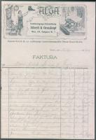 1924 Dekoratív számla