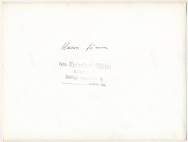 cca 1940 Kassa Főutca. Korschelt Miklós pecséttel jelzett felvétele 24x18 cm