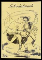 P. Rick: Lukodalmash / Marsbéli orgiák (pajzán könyv). Kiadói papírkötés, illusztrált, jó állapotban