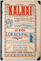 cca 1910 Miskolc kávéházi étlap tartó. Rengeteg helyi üzlet és iparos reklámjával. Kívül-belül reklámokkal díszített borító plusz bent még két lap reklámmal 31x48 cm Jó állapotban