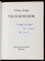 Göncz Árpád: Találkozások. Budapest, 1980, Magvető Könyvkiadó, 217p. Kiadói egészvászon kötés. Volt ...