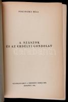 Pukánszky Béla: A szászok és az erdélyi gondolat. Jancsó Benedek Társaság kiadványai 33. Budapest, 1...