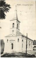 Trebic, Trebitsch; Evangelicky kostel / evangelical church (ázott sarok / wet corner)