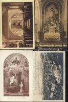 Képeslaptétel, 146 db régi magyar, külföldi és motívum képeslap, sok jobb lappal / 146 old Hungarian, foreign and thematic postcards, better cards noticed